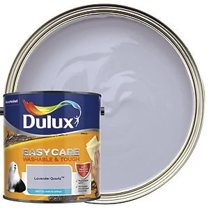Image of Dulux Easycare Washable & Tough Lavender Quartz Matt Emulsion Paint 2.5L