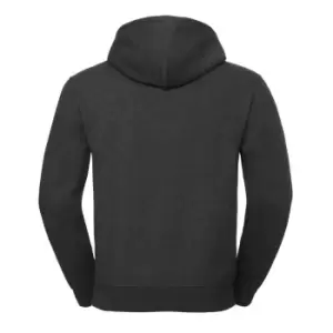 Image of Russell Mens Authentic Melange Hoodie (S) (Indigo Melange)