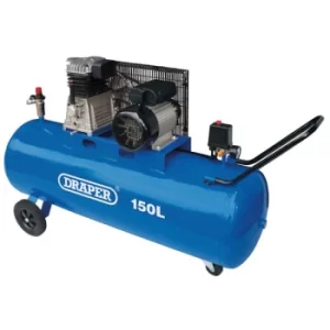 Image of Draper 55305 150L Belt-Driven Air Compressor (2.2kW)