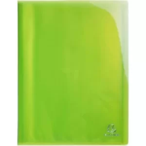 Image of Exacompta Display Book 85773E A4 Lime 30 Pockets Pack of 12