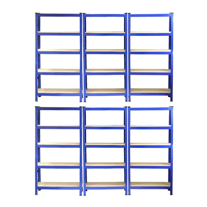 Image of MONSTER SHOP Monster Shop - Racking Storage Shelving 75cm Heavy Duty Garage 5 Tier Black & 5060225630395