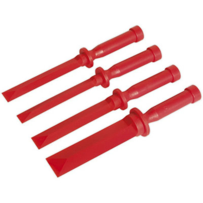 Image of Loops 4 Piece Composite Scraper Tool Set - Trim & Badge Removal Tool - Anti-Scratch PP Multi