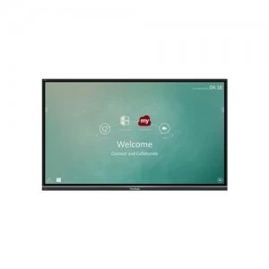 Image of Viewsonic IFP7550-2EP signage display 189.2cm (74.5") LCD 4K Ultra HD Touch Screen Interactive flat panel Black Android 7.0