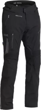 Image of Halvarssons Malung Waterproof Motorcycle Textile Pants, black, Size 50, black, Size 50
