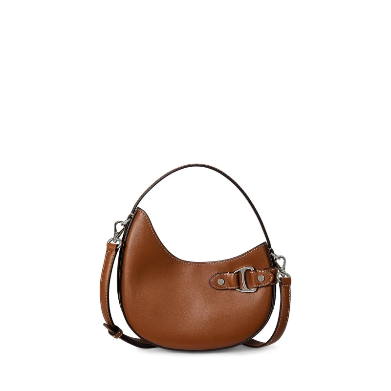 Image of Lauren by Ralph Lauren Womens Tasha Small Shoulder Bags LAUREN TAN female One Size