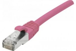 Image of 2m Cat6a SFTP LSZH Snagless Pink Cable