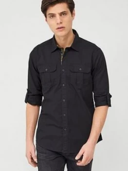 Image of Barbour International Carving Shirt - Black