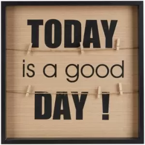 Image of Today Is A Good Day Peg Photo Frame - Premier Housewares