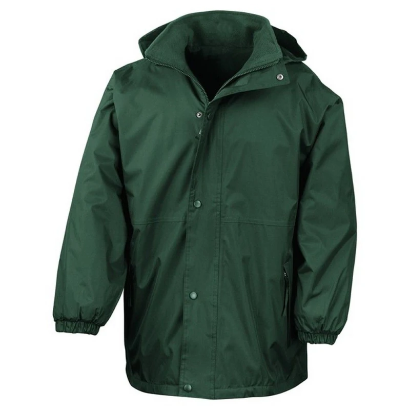 Image of Result Result Men StormDri 4000 Reversible Jacket in Bottle Green Size: Medium Bottle Green M Male 5063527365699