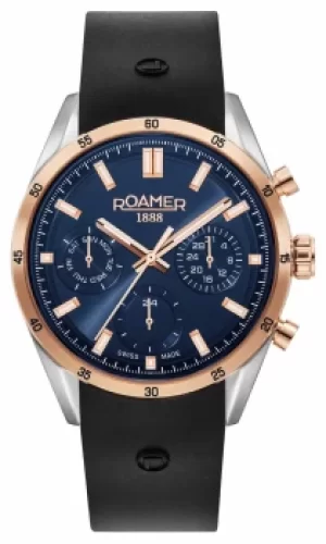 Image of Roamer 508982 49 45 05 Superior Multifunction Blue Dial Watch