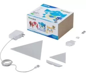 Image of NANOLEAF Shapes Sonic Limited Edition Triangle Smart Lights Starter Kit - Pack of 32