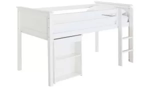 Image of Argos Home Memphis White Mid Sleeper Bed Frame