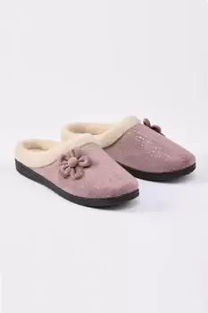 Image of Flower Mule Slippers