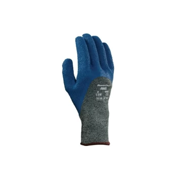 Image of 80-658 Powerflex Blue/Green Heat Resistant Gloves - Size 9 - Ansell