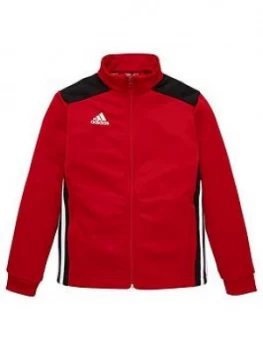 Image of Adidas Youth Regista Tracksuit Top - Red