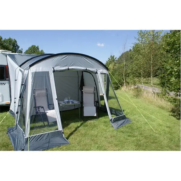 Image of Streetwize Mercury 350 Drive Away Motorhome Awning - Black See Text