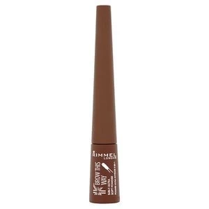 Image of Rimmel Brow Shake Filling Powder Dark Brown 3 Brown