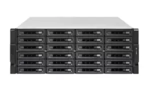 Image of QNAP TS-h2483XU-RP NAS Rack (4U) Ethernet LAN Black E-2136