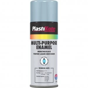 Image of Plastikote Enamel Aerosol Spray Paint Aluminium 400ml