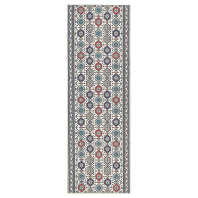 Image of Beliani Rug Hacilar Multicolour 80 X 240 Cm