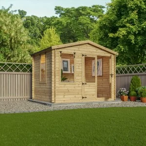 Image of Mercia 19mm Log Cabin - 2.6 x 3.3m