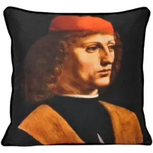 Image of Riva Home Leonardo Musician Cushion Cover (45x45cm) (Multi) - Multi
