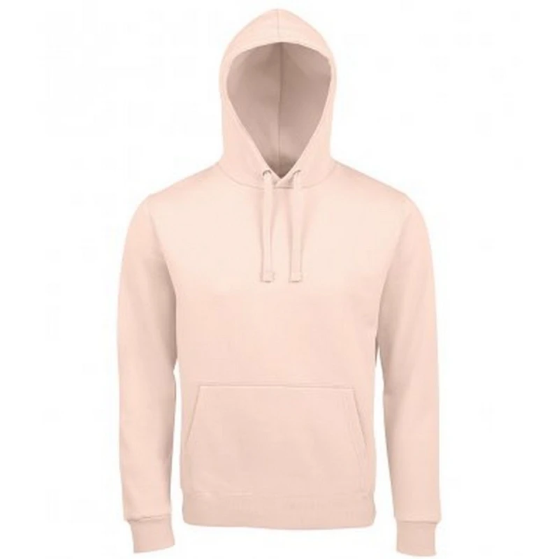 Image of SOL'S Mens Spencer Hooded Sweatshirt in Pale Pink Size: 3XL Pale Pink Male 3XL