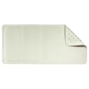 Image of Croydex Rubagrip Latex Rubber Bath Mat (90 x 37cm) (White)