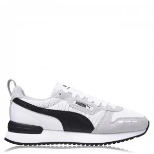Image of Puma R78 Runner Trainers Junior Boys - White/Black
