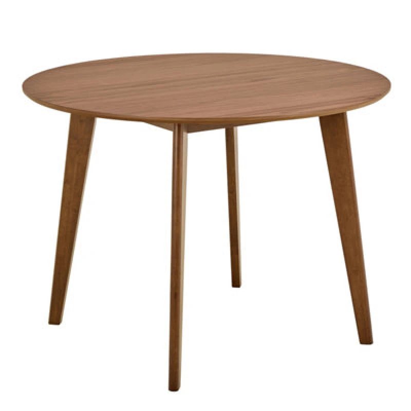 Image of Furniture To Go Roxby Round Dining Table In Walnut 120X76Cm