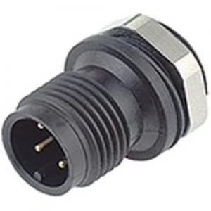 Image of Binder 09 0433 81 05 M12 Sensor Actuator Connector Screw Cap Straight