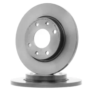 Image of BREMBO Brake disc PRIME LINE - UV Coated 08.9606.11 Brake rotor,Brake discs PEUGEOT,206 Schragheck (2A/C),206+ Schragheck (2L_, 2M_),206 SW (2E/K)