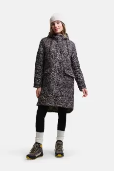 Image of 'Orla Kiely Mid Length Quilt' Isotex Waterproof Jacket