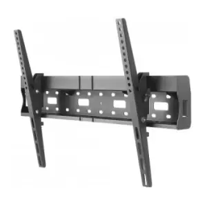 Image of Manhattan TV & Monitor Mount (inc media player storage area) Wall Tilt 1 screen Screen Sizes: 37-65" Black VESA 200x200 to 600x400mm Max 35kg LFD Life