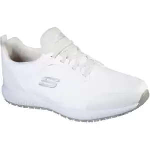Image of Skechers Mens Squad Slip Resistant Myton Occupational Shoes UK Size 13 (EU 48.5)