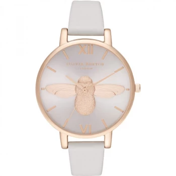 Image of Olivia Burton 3D Bee Big Dial Blush Sunray Blush & RG Watch