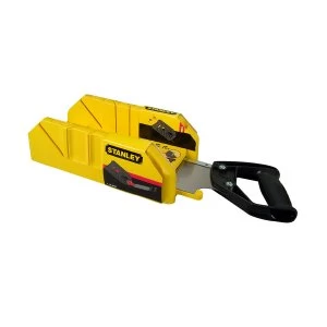 Image of Stanley Saw Storage Mitre Box with Saw