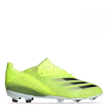 Image of adidas X Ghosted.1 Junior FG Football Boots - SolYellow/Blue