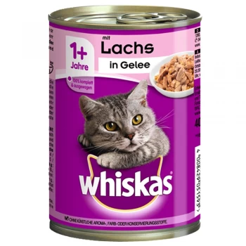 Image of Whiskas 1+ Meaty Selection in Jelly Cat Food 6 x 390g