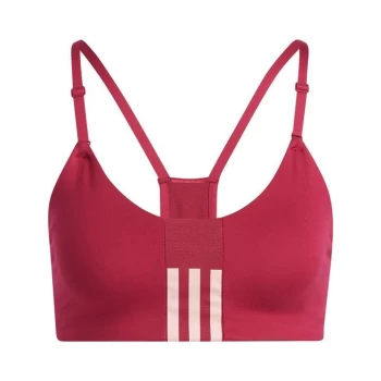 Image of adidas Aeroimpact Training Light-Support Bra Women - Legacy Burgundy