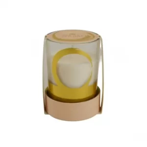 Image of Candlelight Spa Day Relax Round Wax Filled Pot Lavender & Vanilla Scent