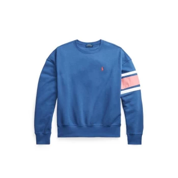 Image of Polo Ralph Lauren Back Logo Sweatshirt - Beach Royal