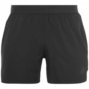 Image of Asics Road 5" Shorts Mens - Grey