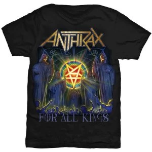 Image of Anthrax - For All Kings Cover Unisex XX-Large T-Shirt - Black