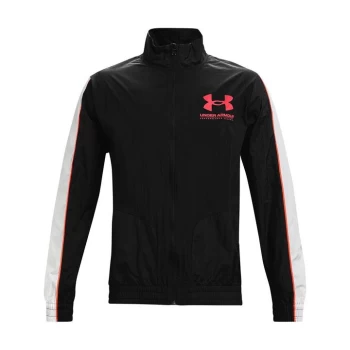 Image of Under Armour Woven Track Jacket Mens - Black