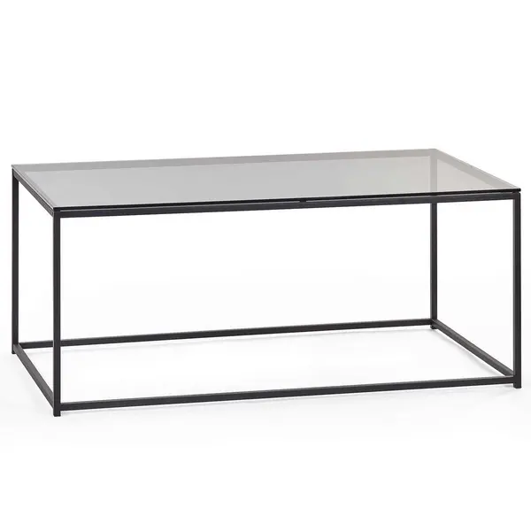 Image of Julian Bowen Chicago Coffee Table Smoked Glass CHI012