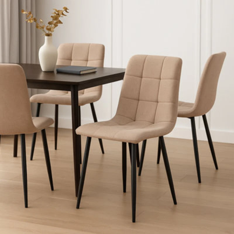 Image of Ds Living Colette Dining Room Chair In Silver Sega