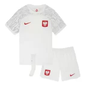 Image of Nike Poland Home Mini Kit Infant Boys - White