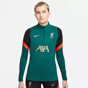 Image of Nike Liverpool FC Strike Top Ladies - Blue