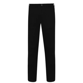 Image of Jack and Jones Slim Stretch Chino Trousers - Black